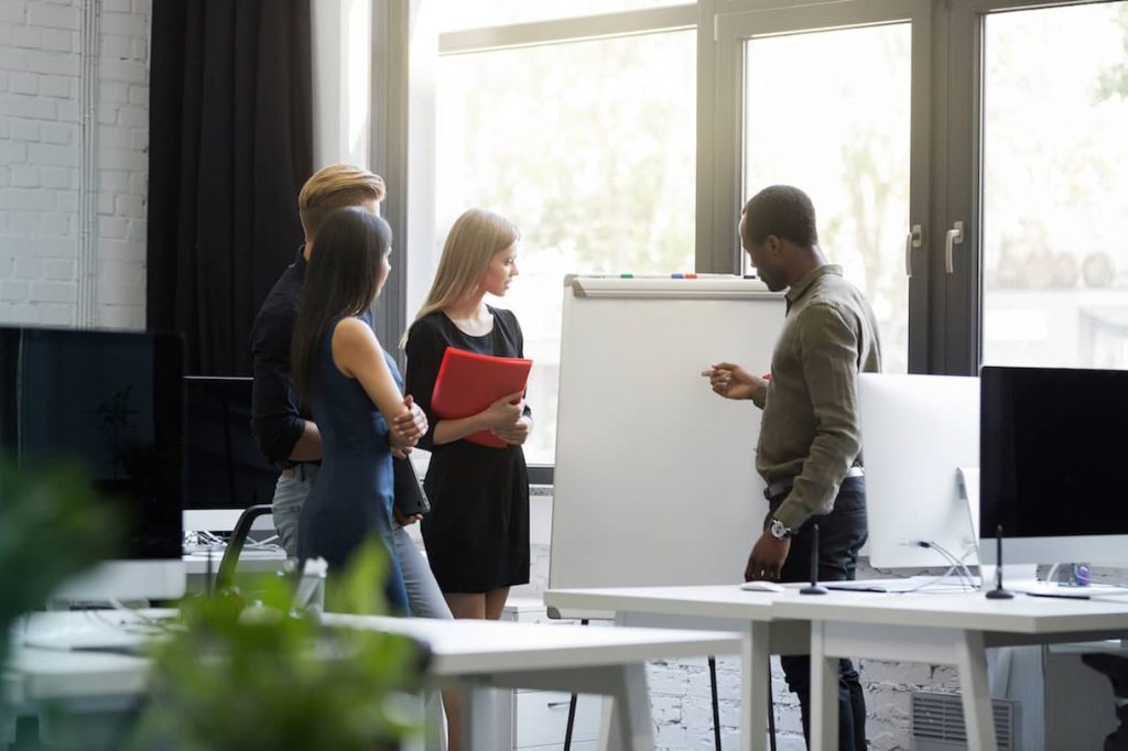 Business people meeting